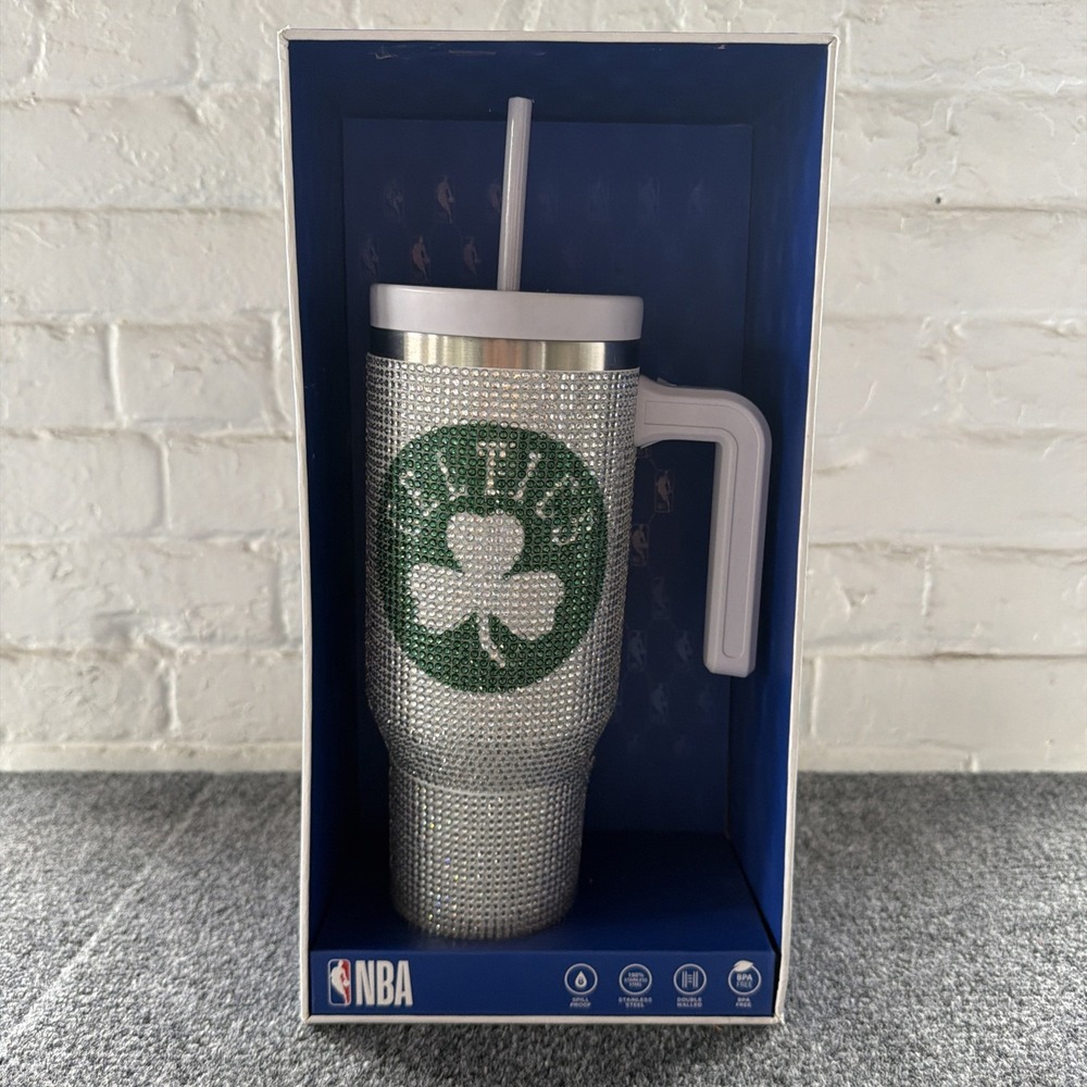 NEW. NBA xHydrapeak Bling Boston Celtics  Insulated Tumbler Limited Edition NIB